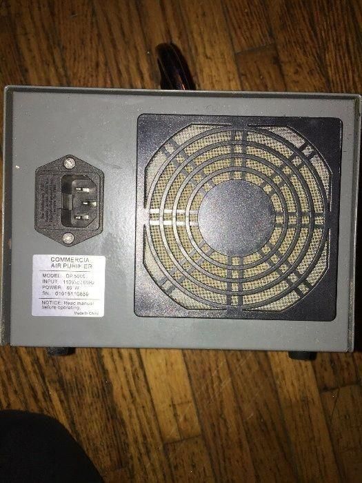 Озонатор воздуха O3 не O2, очищает от сигаретного запаха, спор плесени