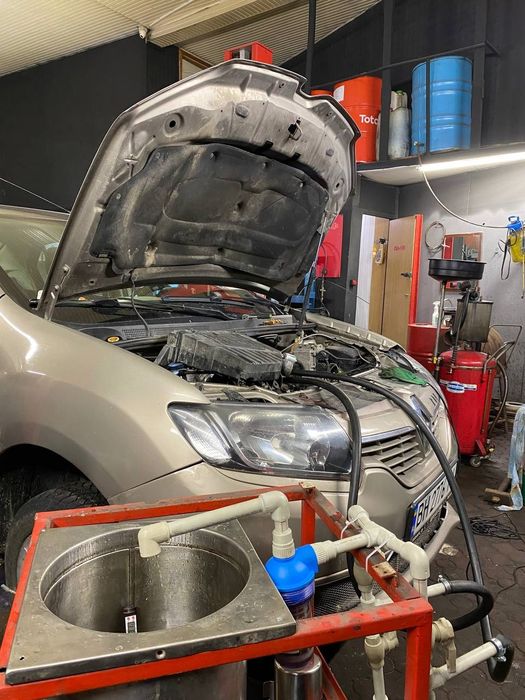 Чистка промывка радиатора печки без снятия СТО Ремонт авто Диагностика