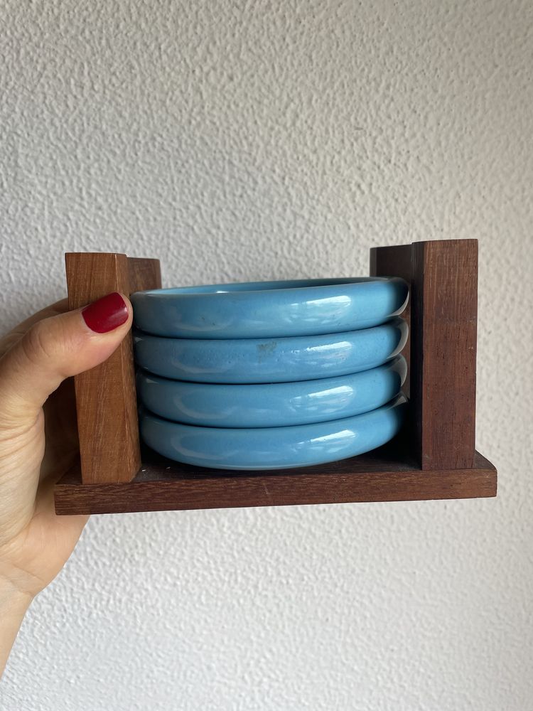 Conjunto de 4 pratinhos Secla