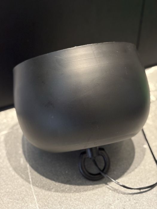 Kare Design Apollon Smooth lampa podłogowa śr. 28cm czarna - stan bdb