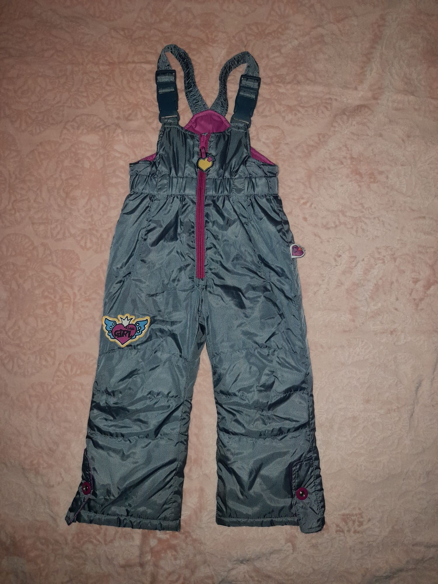 Kombinezon zimowy dwuczęściowy Cocodrillo r.98 + czapka