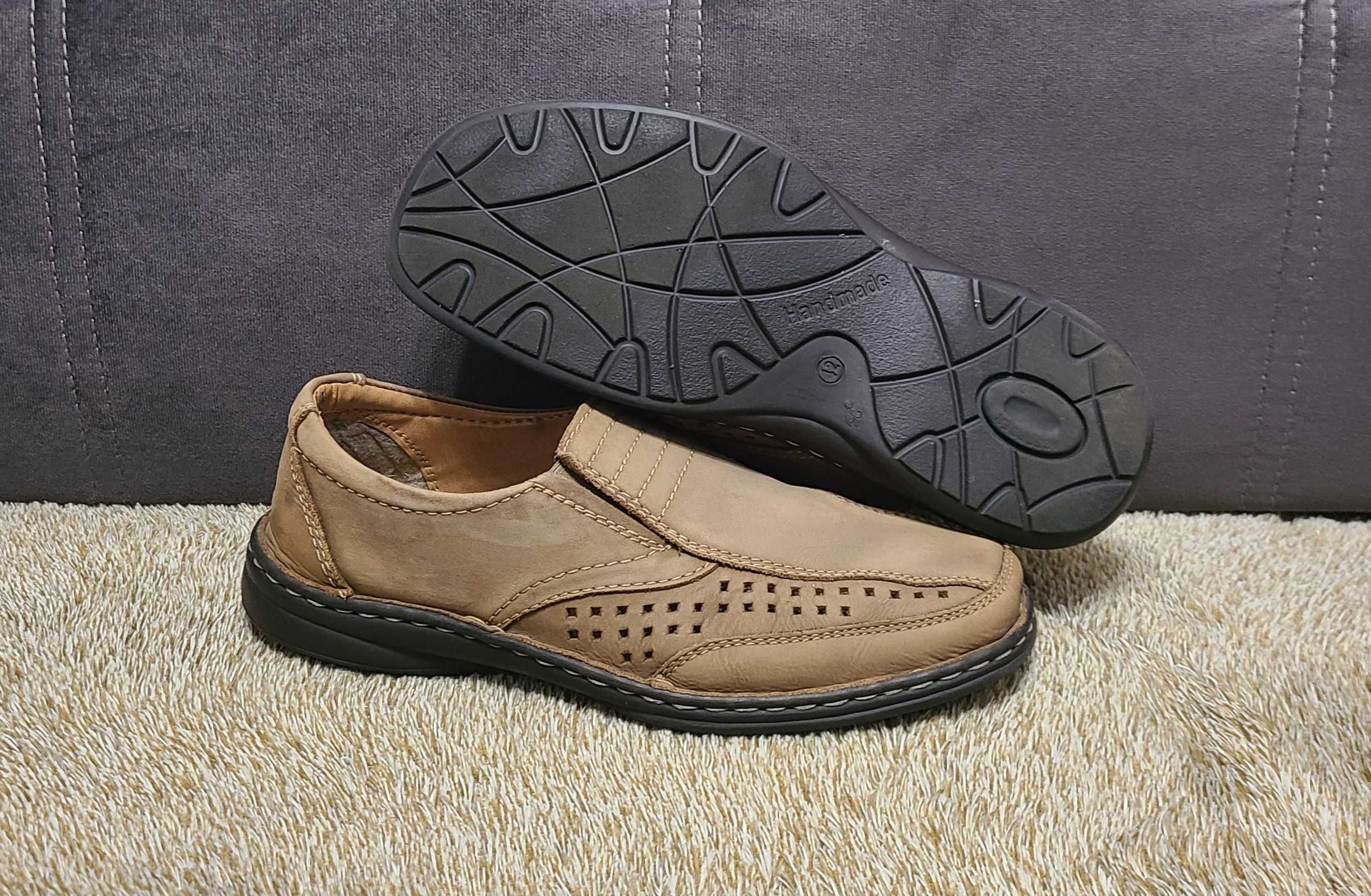 Мужские кожаные туфли на лето от венгерского бренда MASTERCLASS