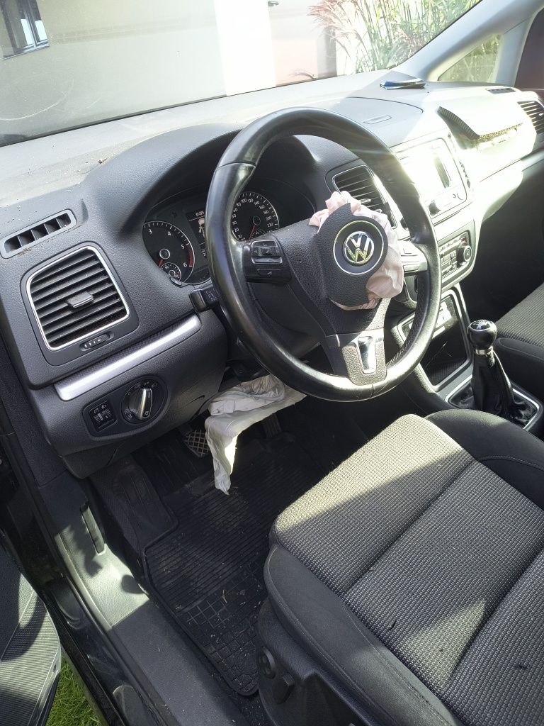 VW Sharan TDI 140 manuał uszkodzony zamiana