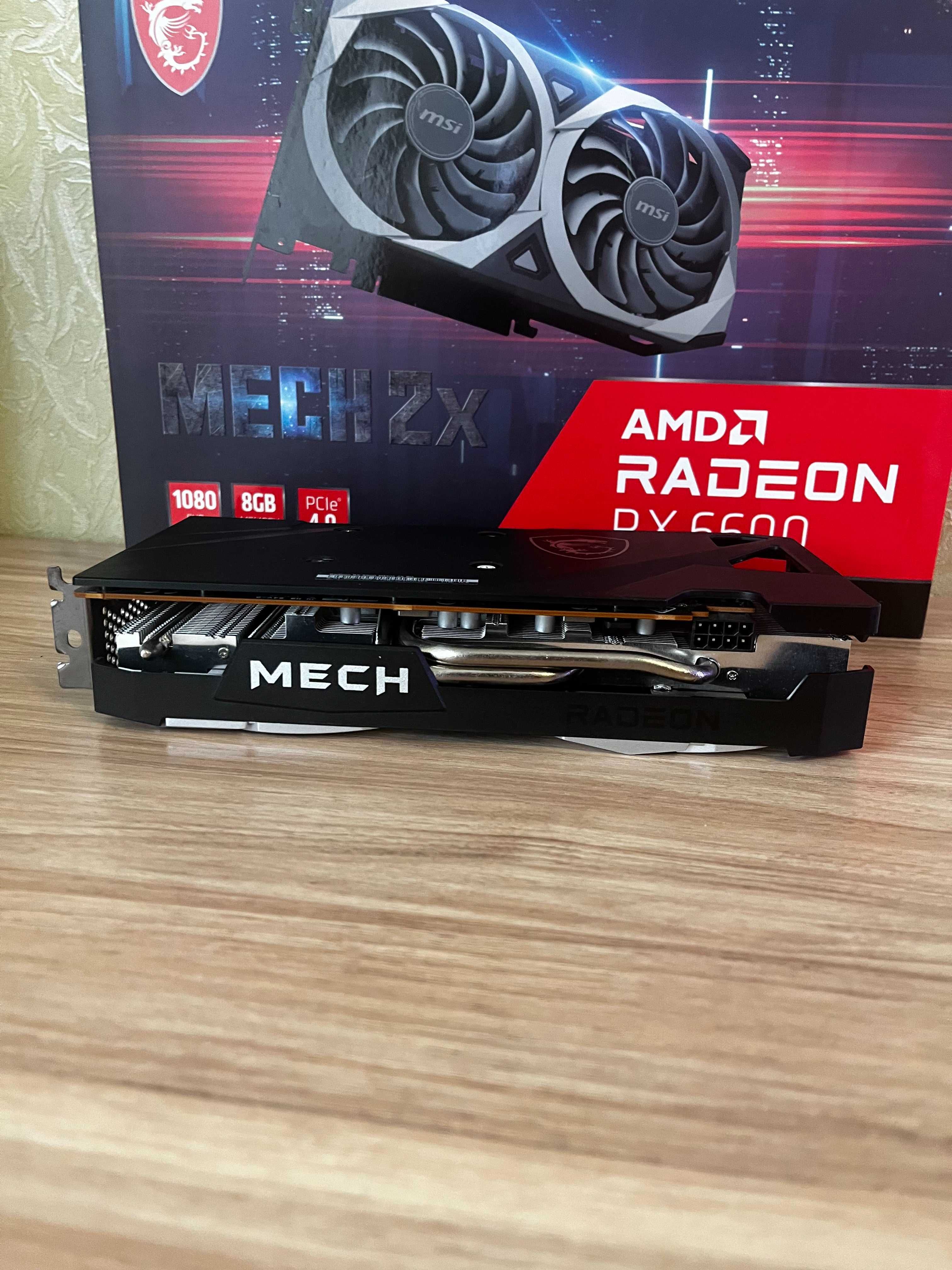 Відеокарта MSI Radeon RX 6600 8 Гб DDR6 MECH 2X