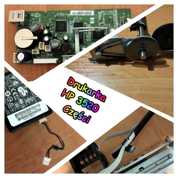 Drukarka HP 3520 Deskjet (części)