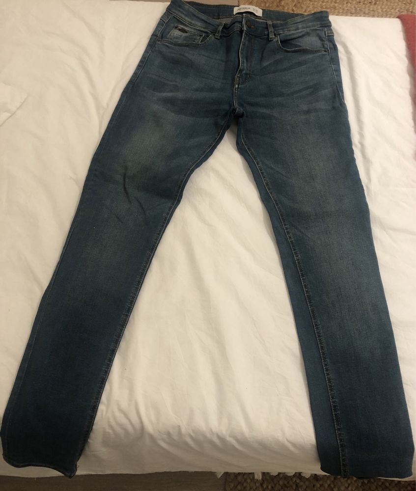 Calças de Ganga Pull&Bear Skinny