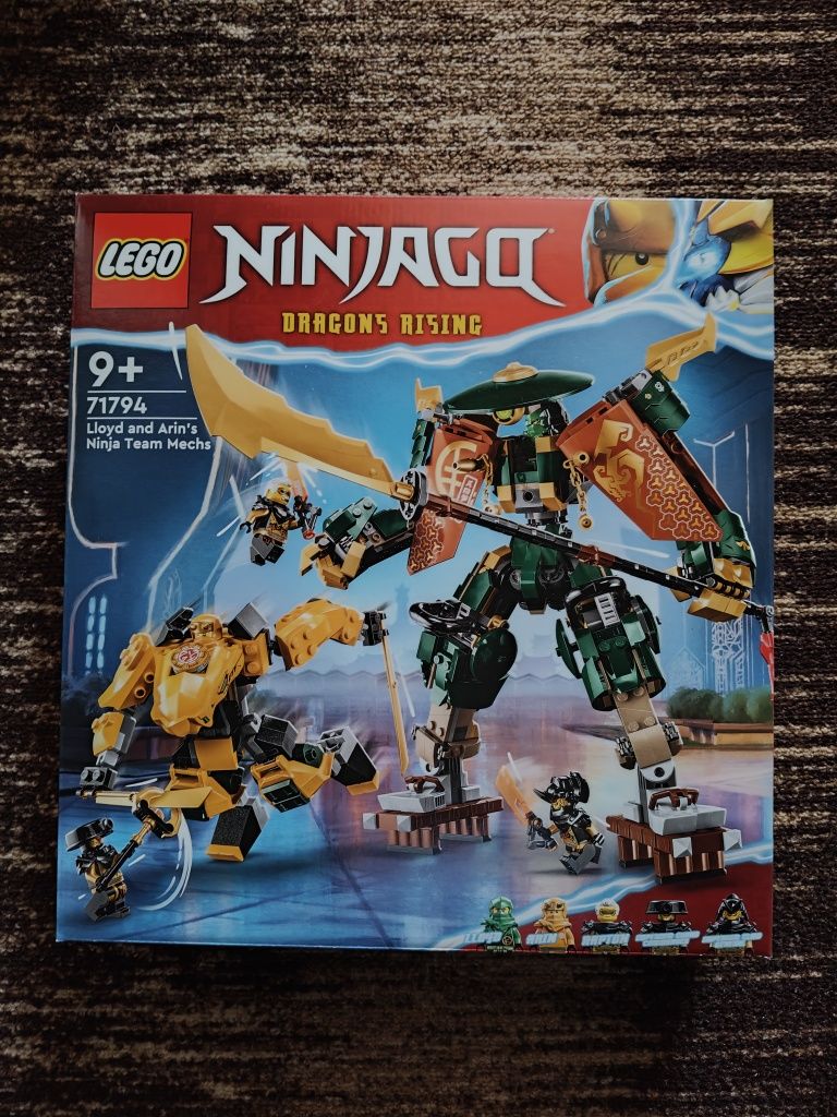 Lego Ninjago 71794 Drużyna mechów ninja Lloyda i Arina