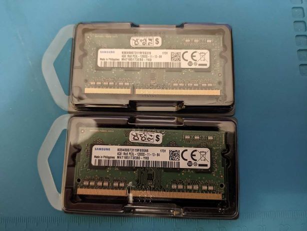 RAM DDR3 8gb (2 x 4gb) Samsung M471B5173EB0-YK0 do laptopa
