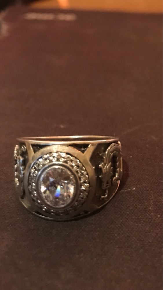 Перстень серебро 925