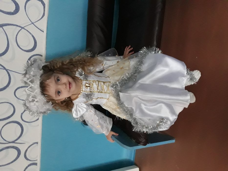 Платье снежинка. Платье фея.