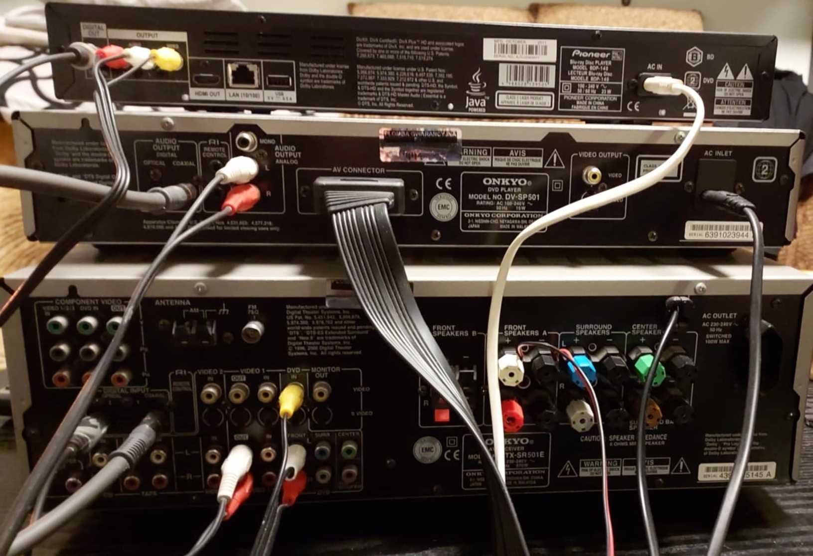 Amplituner kina domowego ONKYO TX-SR501E