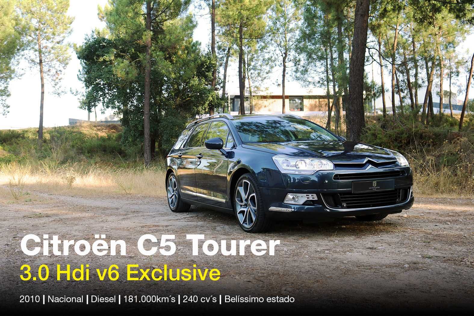Citroën C5 Tourer 3.0 Hdi v6 Exclusive **Irrepreensível**
