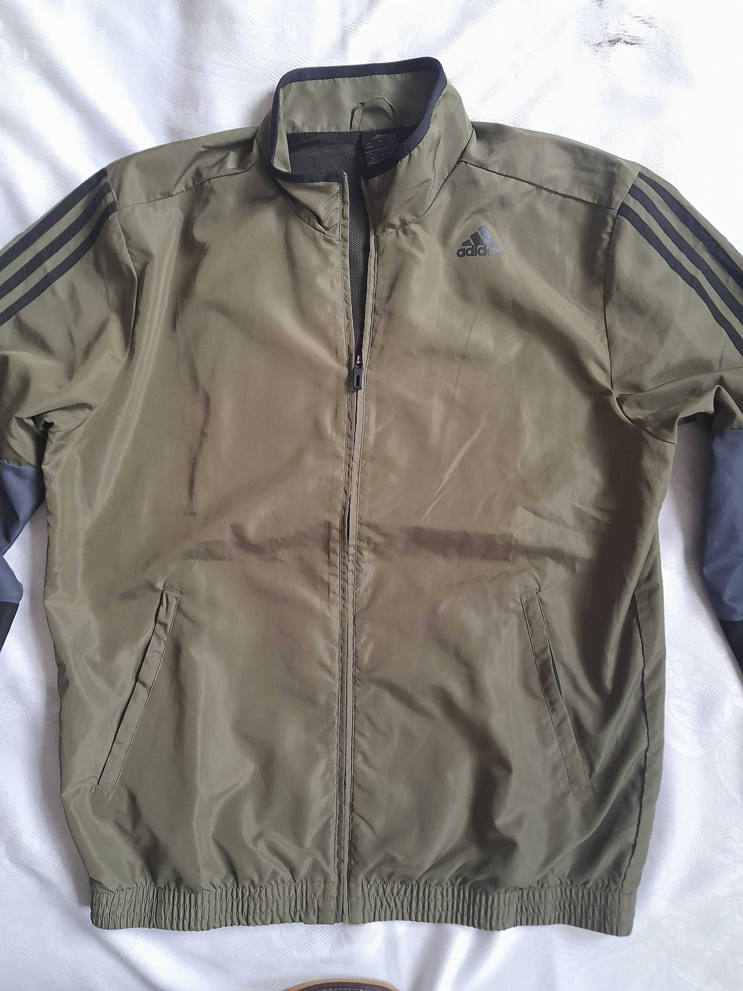 bluza  wiatrówka męska adidas super