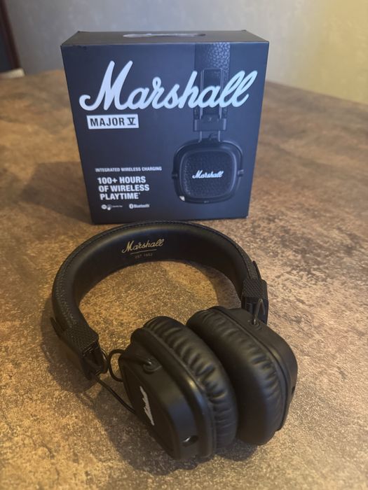 Навушники Marshall Major III складані провідні чорні