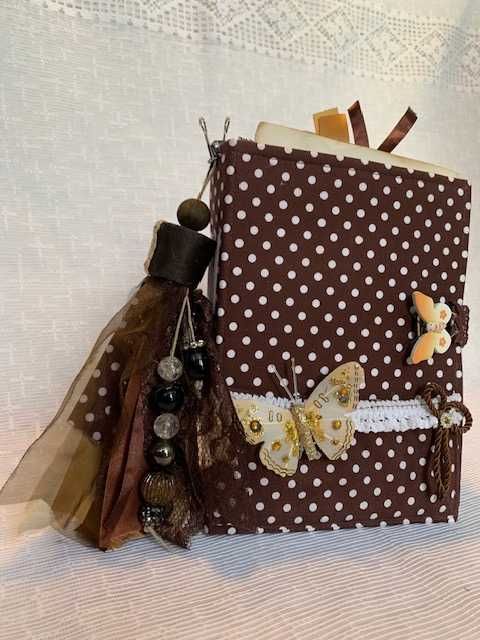 Journal Café e Chocolate - Handmade