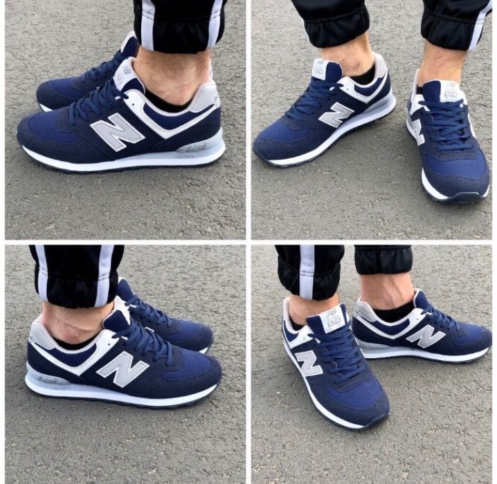 New Balance 574. Rozmiar 43. Granatowe - Białe. WYPRZEDAŻ!