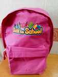 Mochila escolar de menina