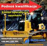 Kurs na operatora maszyn budowlanych. Koparka, ładowarka, spycharka.