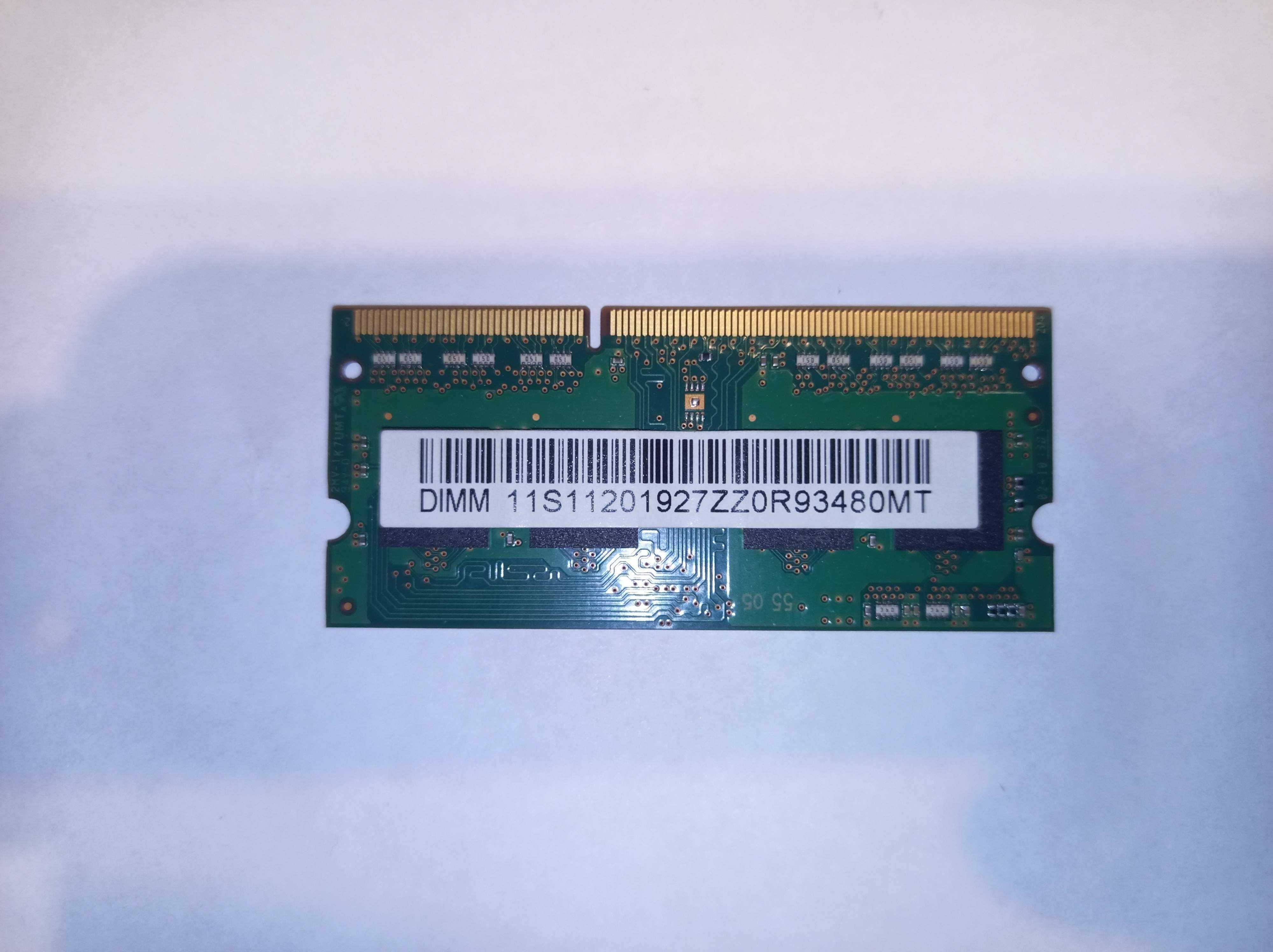 Оперативна пам'ять 4 ГБ, DDR3, Samsung  M471B5173BH0-CK0, для ноутбука