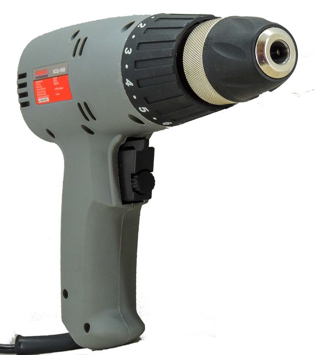 Шуруповерт сетевой Алмаз professional АСШ-1000 металевий дриль