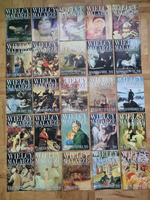 Wielcy Malarze czasopisma 134 sztuki