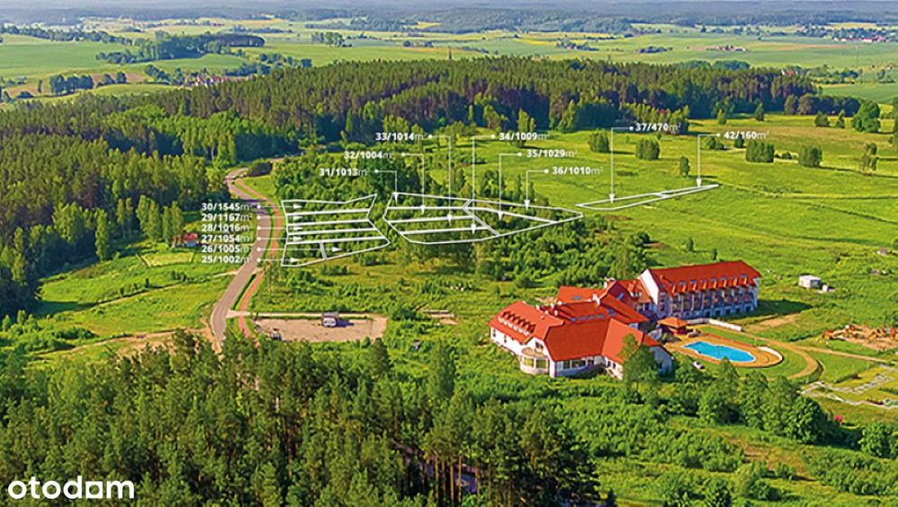 Grunty Warmia - Działki Rekreacyjne - II etap