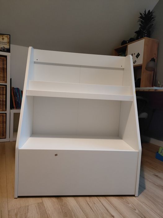 Regał na książki z szufladą IKEA Bergig