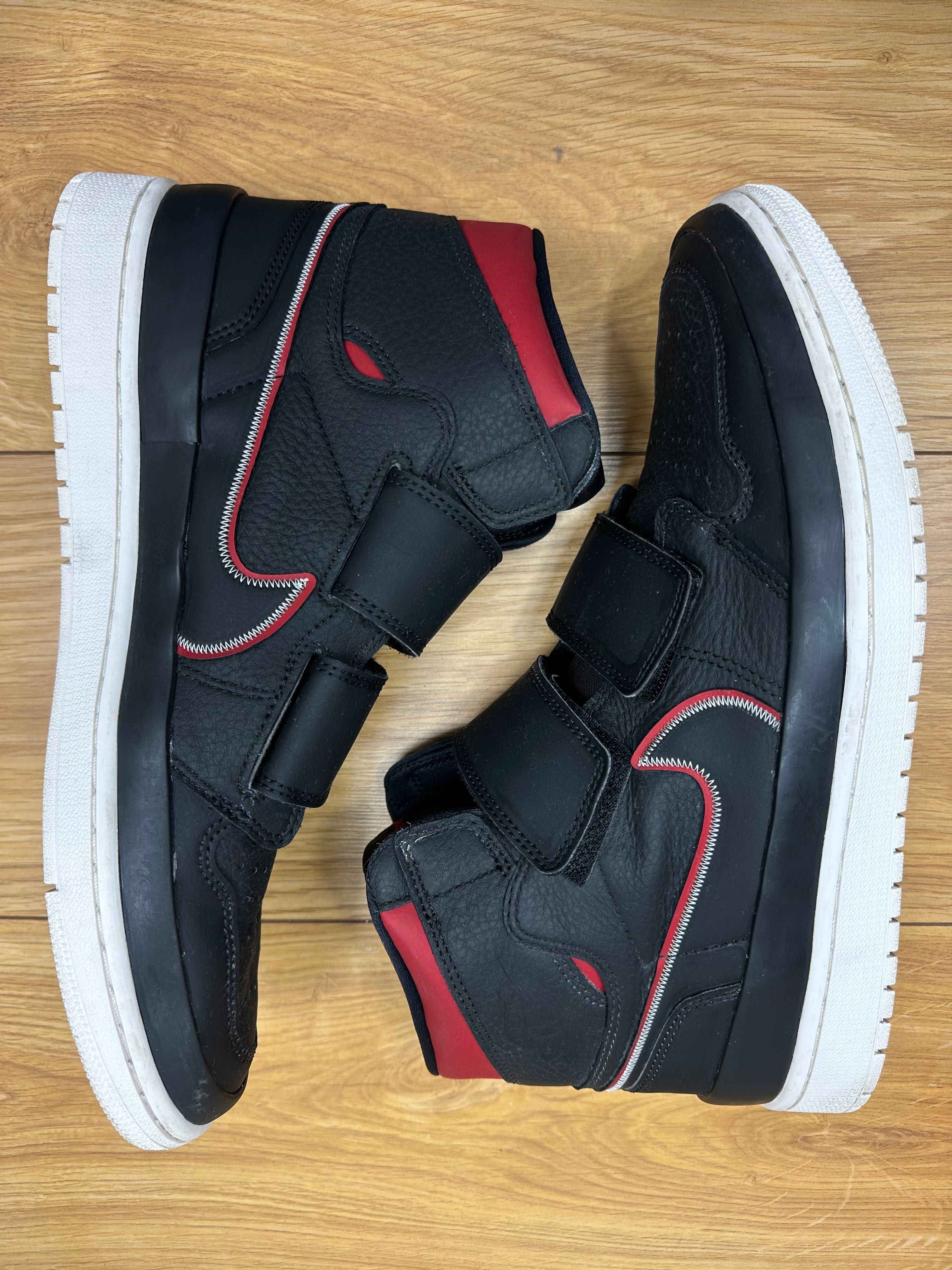 Buty Nike Air Jordan 1 Retro High Double Strap Black Gym Red