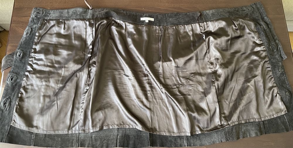 Спідниця жіноча замшева