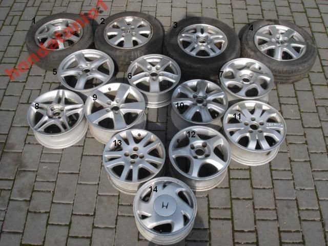 HONDA CIVIC/ACCORD/PRELUDE FELGI FELGA POJEDYNCZA