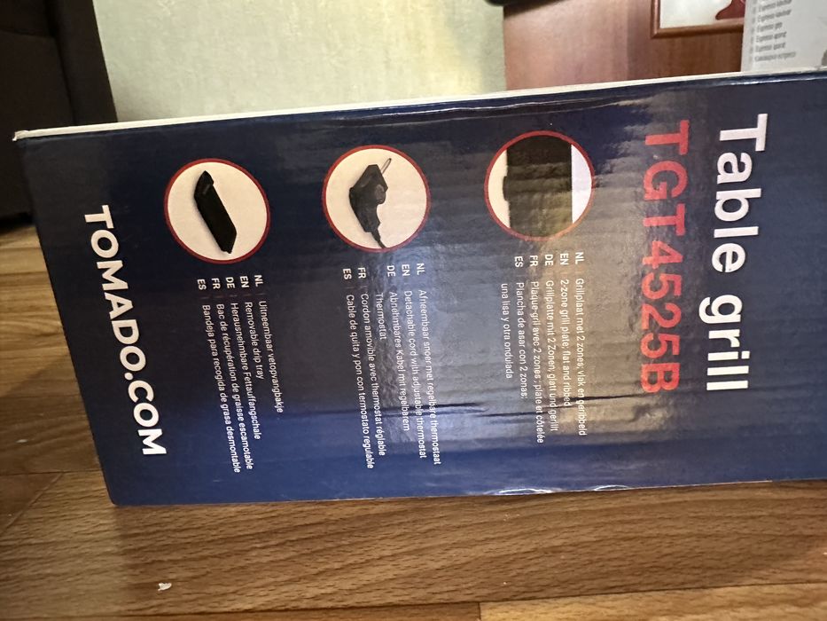 Продам електричний гриль (стіл барбекю) Tomado Table grill TGT4525B