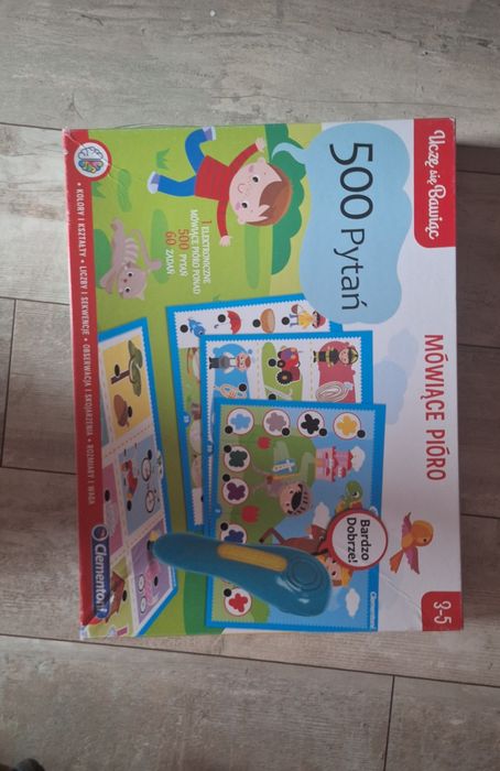 Mówiące pióro Clementoni 500 pytań