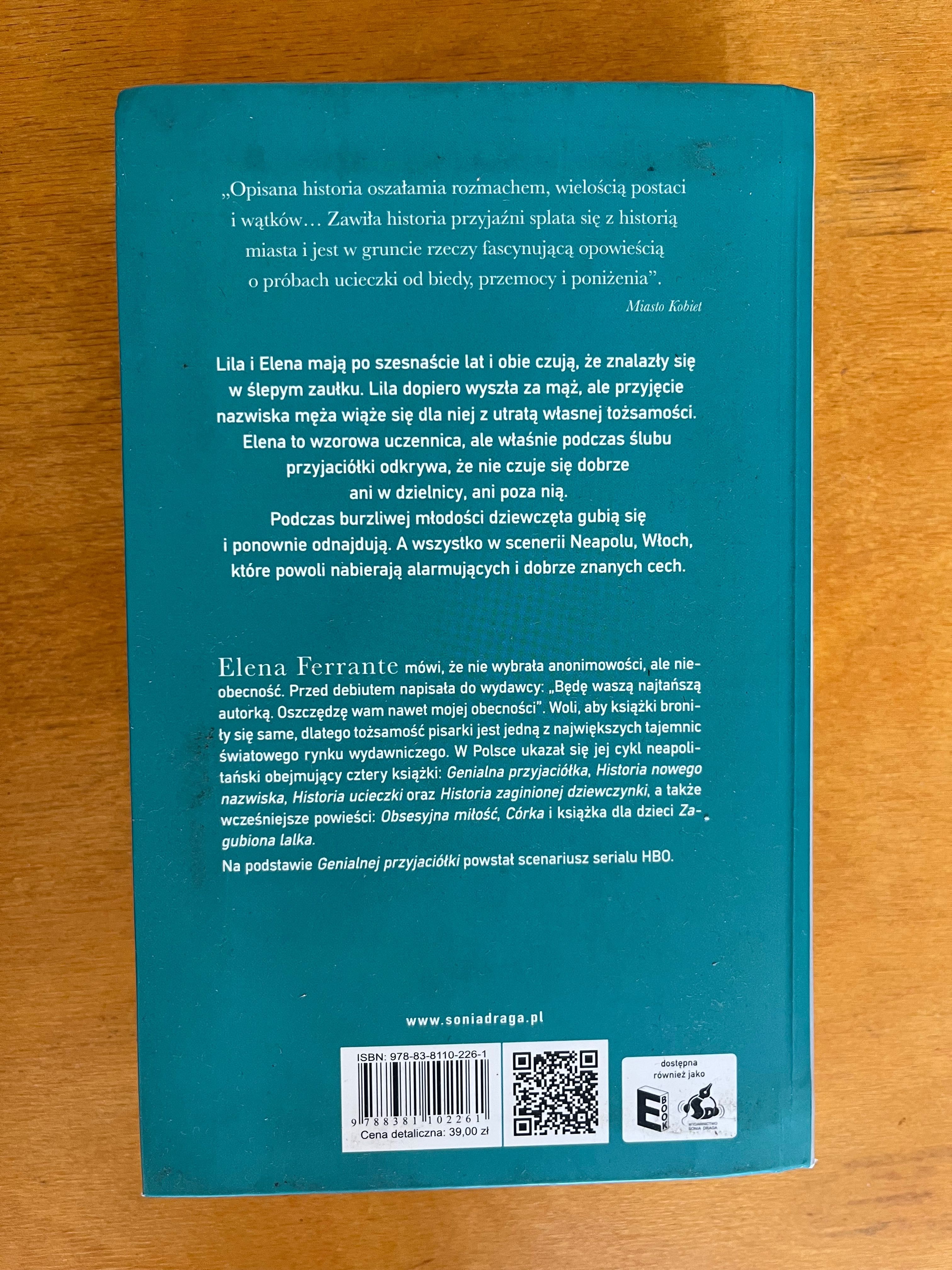 Historia nowego nazwiska Elena Ferrante