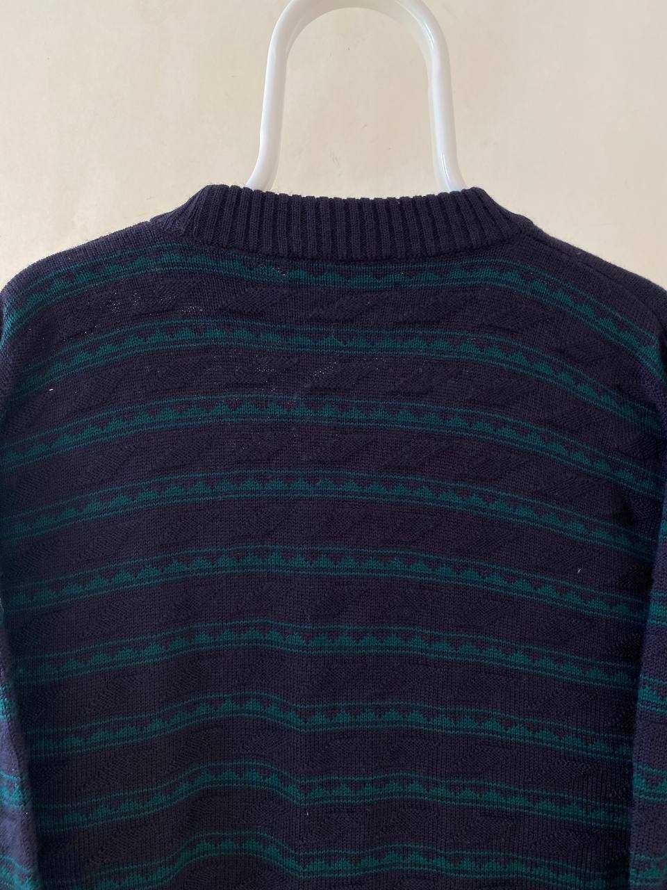 Burberrys Viintage sweater męski wełniany ciepły bluza