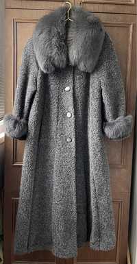 Пальто virgin wool & alpaca mohair