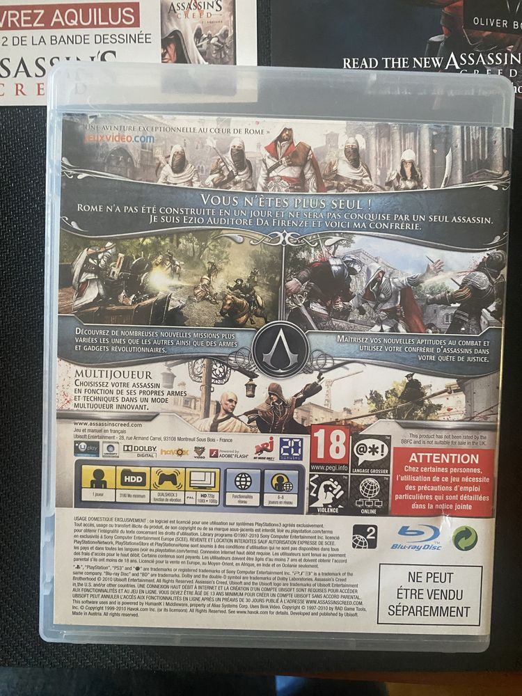 Assassin's Creed: Brotherhood ps4