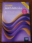NOWA MATeMAtyka 1 - podręcznik - zakres rozsz. i podst. - stan idealny