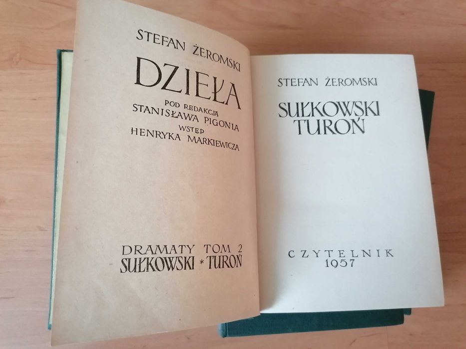 DZIEŁA Stefana Żeromskiego z 1956 roku - 20 tomów
