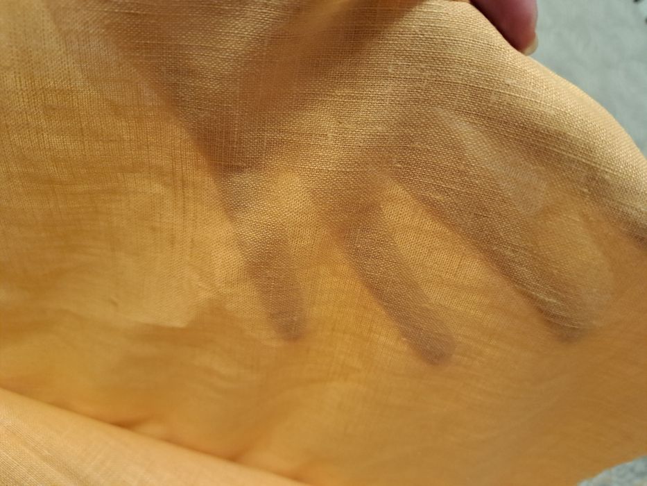 Vintage kupon materiał tkanina płótno bawełniane PRL