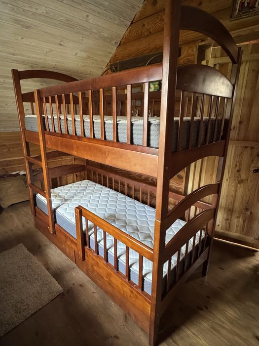 Ліжко  дитяче двоповерхове 190\80