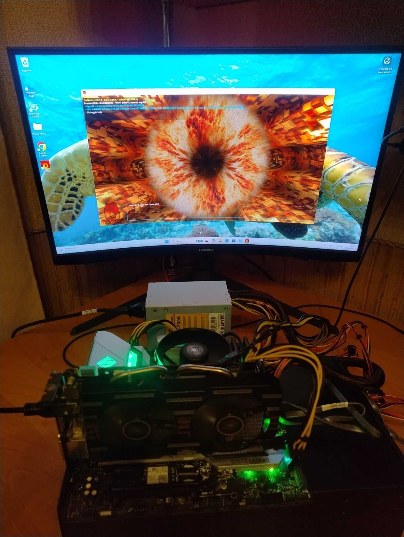Видеокарта ASUS GTX 650 Ti BOOST 2GB Direct CU II