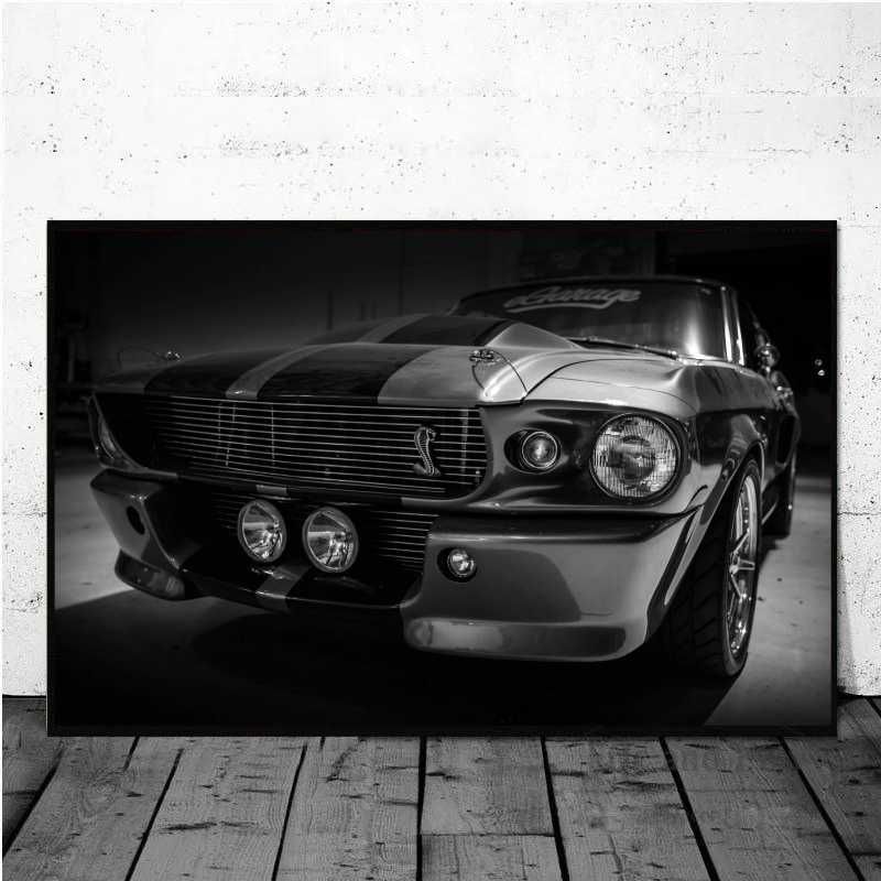 Muscle Cars Charger SS Mustang Poster - Tamanho A1-A3 - 1970s 1960s