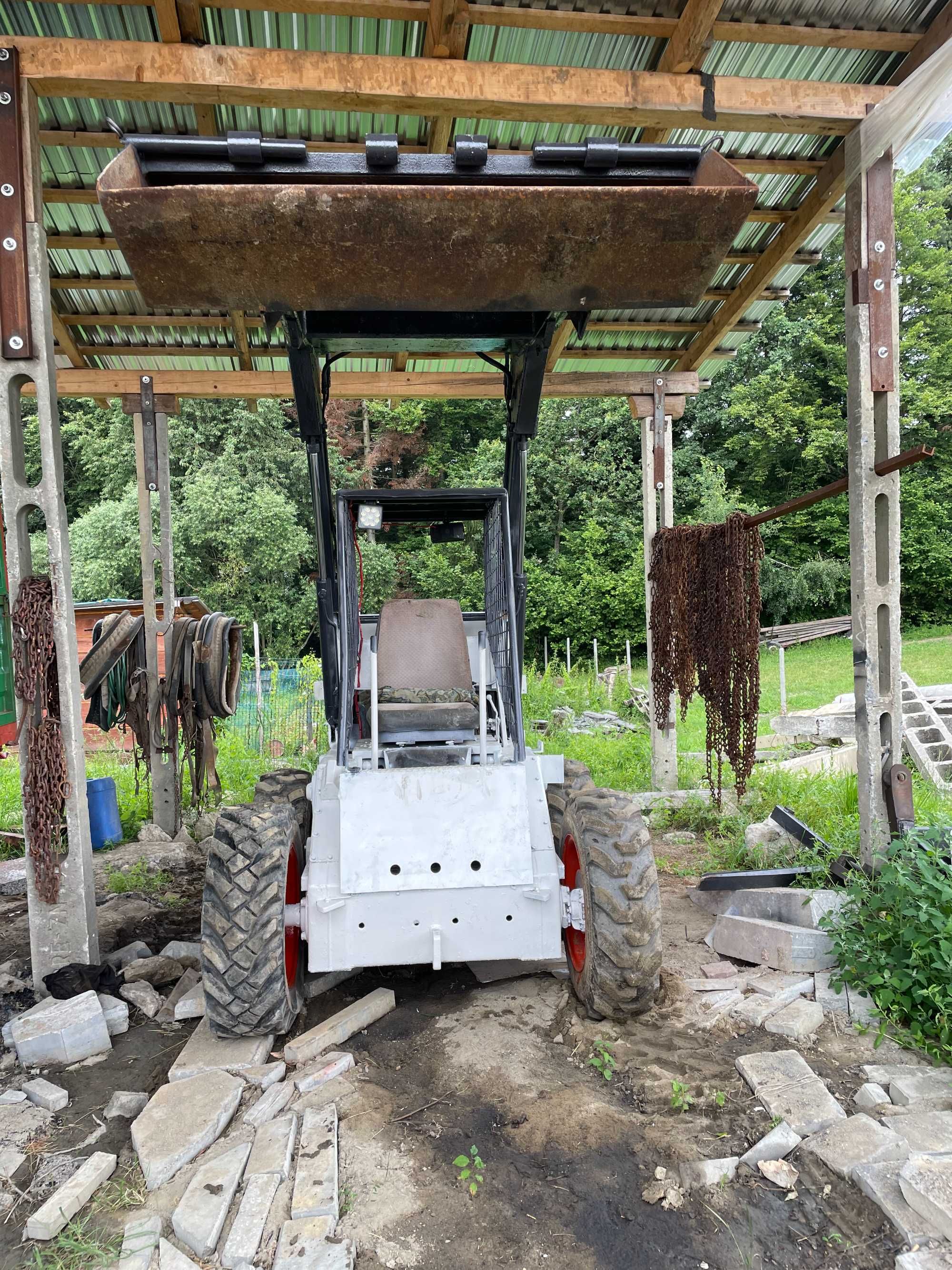 Miniładowarka ładowarka BOBCAT miniladowarka ladowarka łyżka, widły