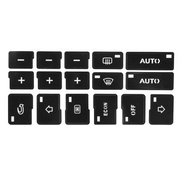 Кнопки, клавиши , наклейки климат контроль Ауди, Audi A4,B6,B7