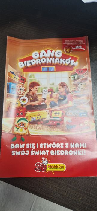 80 naklejek z Biedronki Album z naklejkami gang biedroniaków + GRATIS