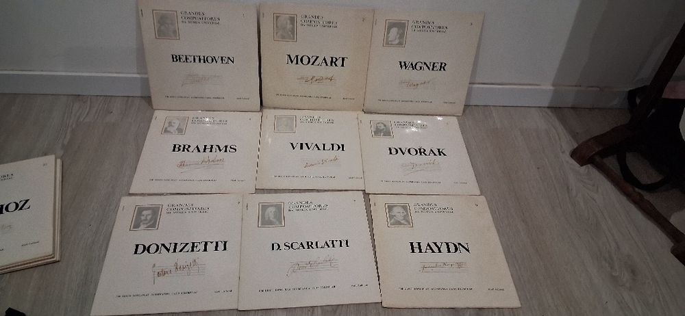 Colecao 15 discos vinil grandes compositores