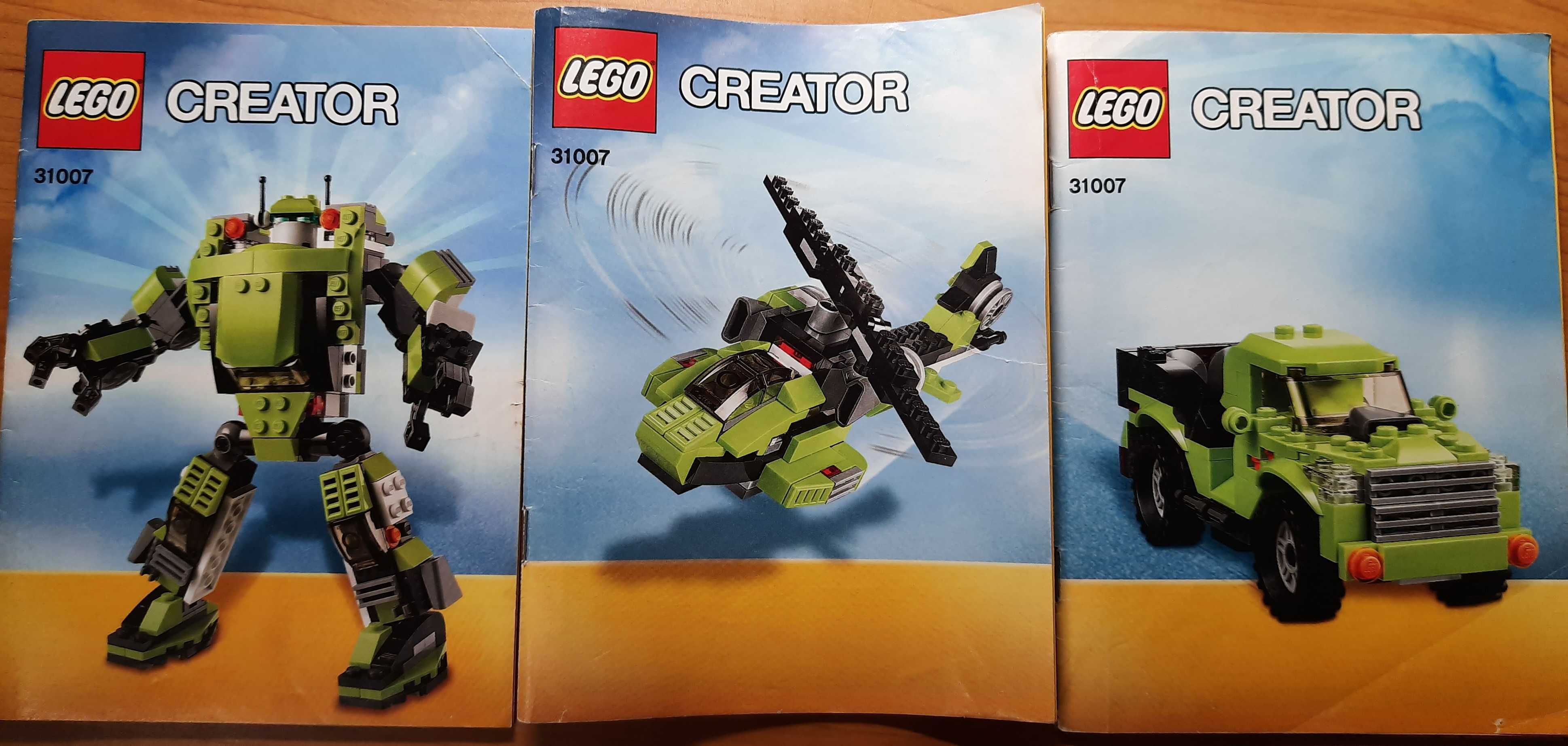 LEGO Creator 31007 Крутий робот 3 в 1 Лего Креатор