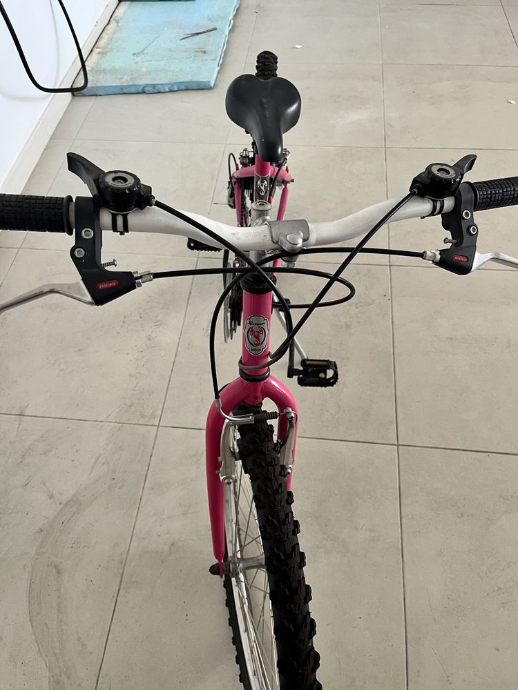 Bicicleta de montanha de menina