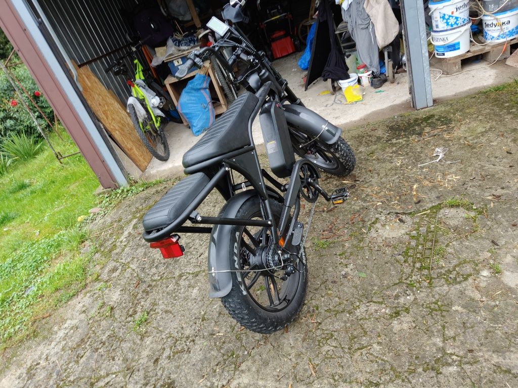 Rower elektryczny Fat bike V8 pro 2025 na 2 osoby