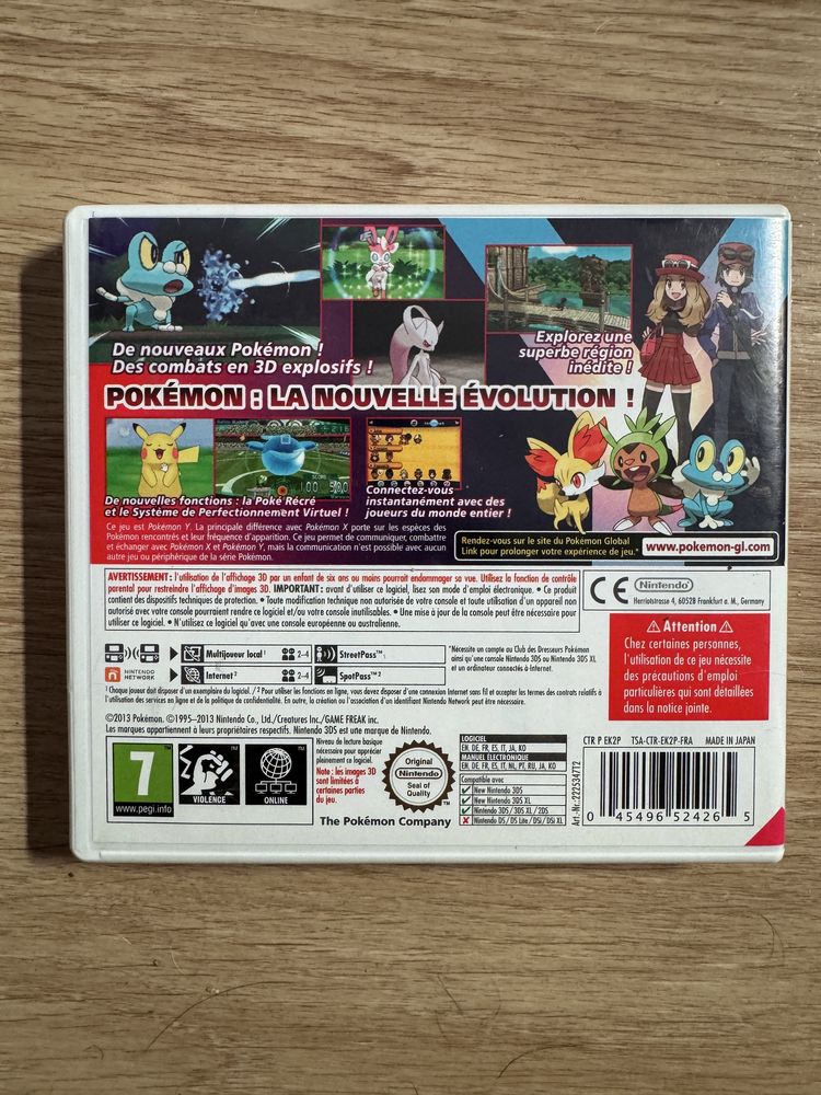 Jogo Pokemon y 3ds
